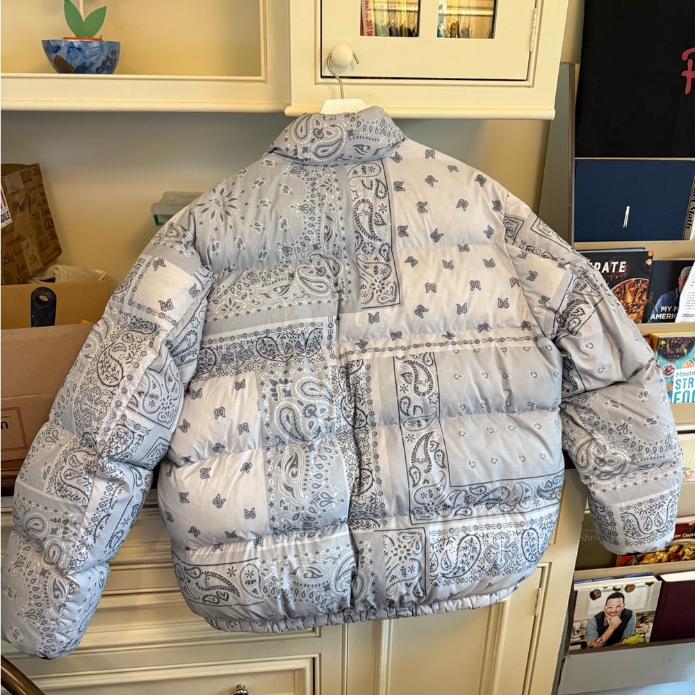 Thisisneverthat Paisley Puffer Jacket XL - Picture 2 of 5